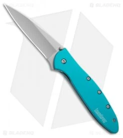 Kershaw 37 Kershaw Leek Assisted Opening Knife Teal (3" Bead Blast) 1660TEAL