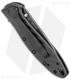 Kershaw Leek Assisted Opening Knife Carbon Fiber (3" Composite) -Kershaw Kershaw Leek Assisted Opening CF Composite 1660CFCBBW BHQ 99655 jr side