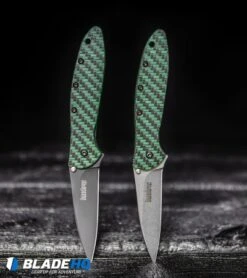 Kershaw Leek Assisted Opening Knife Glow Carbon Fiber (3" SW) 1660GLCFSW 5 Kershaw Leek Assisted Opening Knife Glow Carbon Fiber (3" SW) 1660GLCFSW -Kershaw Kershaw Leek Assisted Opening Knife Glow Carbon Fiber Black 1660GLCFBLK BHQ 105133 kp glow web 1