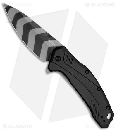 Kershaw Link Drop Point Spring Assisted Knife GFN (3.25" Tiger Stripe 20CV) 1 Kershaw Link Drop Point Spring Assisted Knife GFN (3.25" Tiger Stripe 20CV)