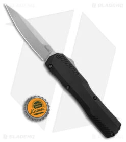 Kershaw Livewire MagnaCut D/A OTF Automatic Knife Black (3.4" Stonewash) 9000 -Kershaw Kershaw Livewire 15 Knife OTF Black SW BHQ 178516 jr bottlecap large
