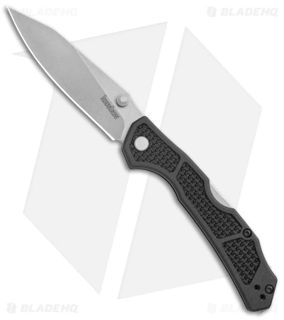 Kershaw Cargo Lockback Folding Knife Black GFN (3.25" Stonewash) 2033 1 Kershaw Cargo Lockback Folding Knife Black GFN (3.25" Stonewash) 2033