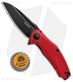 Kershaw Mini Natrix Sub-Frame Lock Knife Red G-10 (2.75" Black) 7006RDBLK 7 Kershaw Mini Natrix Sub-Frame Lock Knife Red G-10 (2.75" Black) 7006RDBLK -Kershaw Kershaw Mini Natrix Sub FL Red G 10 Black KS7006RDBLK BHQ 92520 jr bottlecap