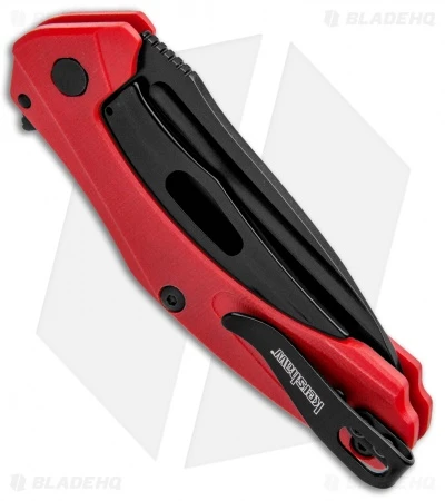 Kershaw Mini Natrix Sub-Frame Lock Knife Red G-10 (2.75" Black) 7006RDBLK 3 Kershaw Mini Natrix Sub-Frame Lock Knife Red G-10 (2.75" Black) 7006RDBLK - Image 3