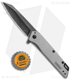 Kershaw Misdirect SpeedSafe Assisted Opening Knife Gray (2.9" BlackWash) 1365 -Kershaw Kershaw Misdirect SpeedSafe Assisted Opening Gray BlackWash 1365 BHQ 94083 jr bottlecap