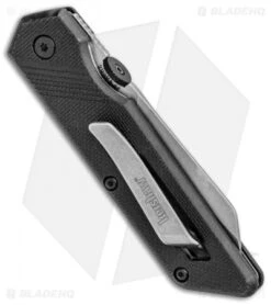 Kershaw Mixtape Liner Lock Knife Black GFN (3.1" Stonewash) 2050 -Kershaw Kershaw Mixtape LL Black GFN SW 2050 BHQ 94088 jr side