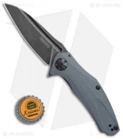 Kershaw Natrix A/O Knife Gray G-10 (3.25" BlackWash) 7007GRYBW 7 Kershaw Natrix A/O Knife Gray G-10 (3.25" BlackWash) 7007GRYBW -Kershaw Kershaw Natrix AO Gray G10 Blackwash BHQ 82057 er bottlecap