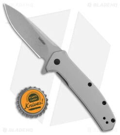 Kershaw Outcome Assisted Opening Knife Steel (3.1" Stonewash) 2044 -Kershaw Kershaw OUTCOME Knife 2044 BHQ 178509 jr bottlecap