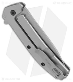 Kershaw Outcome Assisted Opening Knife Steel (3.1" Stonewash) 2044 -Kershaw Kershaw OUTCOME Knife 2044 BHQ 178509 jr side