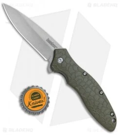 Kershaw Oso Sweet Assisted Opening Knife OD Green (3" Stonewash) 1830ODSW 7 Kershaw Oso Sweet Assisted Opening Knife OD Green (3" Stonewash) 1830ODSW -Kershaw Kershaw Oso Sweet Assisted Opening OD Green SW KS1830ODSW BHQ 79526 jr bottlecap