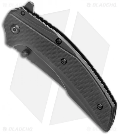Kershaw Outright A/O Frame Lock Knife Black G-10/Steel (3" Black) 8320 2 Kershaw Outright A/O Frame Lock Knife Black G-10/Steel (3" Black) 8320 - Image 2