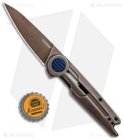 Kershaw Parsec Frame Lock Knife Brown PVD Stainless Steel (3" Brown SW) 2035 7 Kershaw Parsec Frame Lock Knife Brown PVD Stainless Steel (3" Brown SW) 2035 -Kershaw Kershaw Parsec FL Brown PVD SS Brown SW 2035 BHQ 101843 jr bottlecap 1