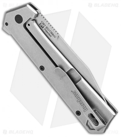 Kershaw Passage Assisted Opening Knife Stainless Steel (3.5" Stonewash) 3 Kershaw Passage Assisted Opening Knife Stainless Steel (3.5" Stonewash) - Image 3