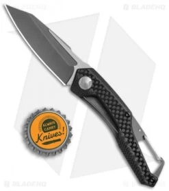 Kershaw Reverb Frame Lock Knife Carabiner Carbon Fiber/G-10 (2.5" Two-Tone) 1220 -Kershaw Kershaw Reverb Carabiner CF G 10 TT 1220 BHQ 52167 jr bottlecap 2