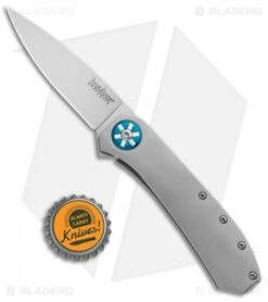 Kershaw Rexford Amplitude Frame Lock Knife Stainless Steel (3.12" Bead Blast) -Kershaw Kershaw Rexford Amplitude FL SS BB KS3871 BHQ 90617 jr bottlecap