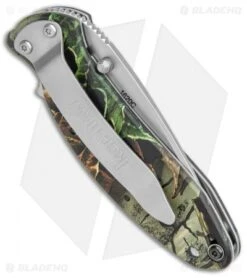 Kershaw Scallion Flipper Knife Tree Camo Aluminum (2.25" Satin) 1620C 6 Kershaw Scallion Flipper Knife Tree Camo Aluminum (2.25" Satin) 1620C -Kershaw Kershaw Scallion Assisted Opening Tree Camo BB 1620C BHQ 0377 jr side