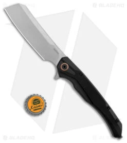 Kershaw Strata Cleaver Frame Lock Knife Black G-10 (4" Stonewash) 2078 7 Kershaw Strata Cleaver Frame Lock Knife Black G-10 (4" Stonewash) 2078 -Kershaw Kershaw Strata Cleaver Knife Black SW BHQ 178511 jr bottlecap