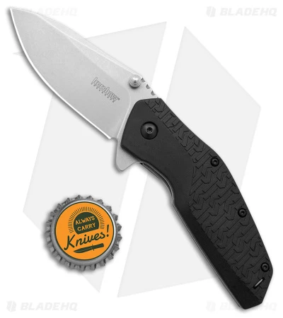 Kershaw Swerve Assisted Opening Knife Black (3" Stonewash) 3850 4 Kershaw Swerve Assisted Opening Knife Black (3" Stonewash) 3850 - Image 4