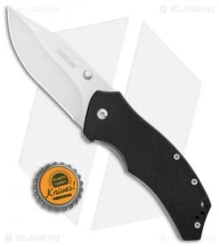 Kershaw Tension Liner Lock Knife Black G-10 (3.1" Satin) 7 Kershaw Tension Liner Lock Knife Black G-10 (3.1" Satin) -Kershaw Kershaw Tenstion LL Black G 10 Satin KS1490 BHQ 100763 jr bottlecap