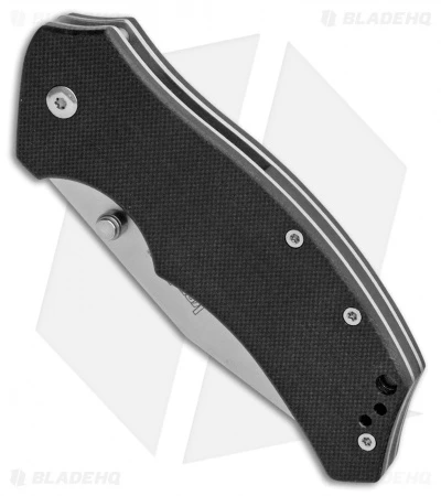 Kershaw Tension Liner Lock Knife Black G-10 (3.1" Satin) 2 Kershaw Tension Liner Lock Knife Black G-10 (3.1" Satin) - Image 2