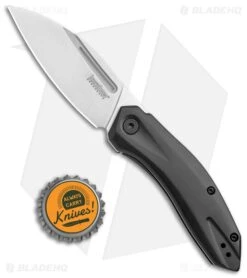 Kershaw Turismo Assisted Opening Knife Black Stainless Steel (2.9" Satin) 5505 -Kershaw Kershaw Turismo Assisted Opening Black SS Satin 5505 BHQ 94070 jr bottlecap large