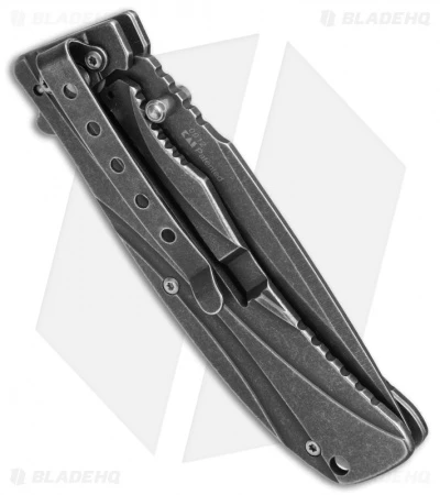 Kershaw Manifold Assisted Opening Flipper Knife (3.5" BlackWash) 1303BW 2 Kershaw Manifold Assisted Opening Flipper Knife (3.5" BlackWash) 1303BW - Image 2
