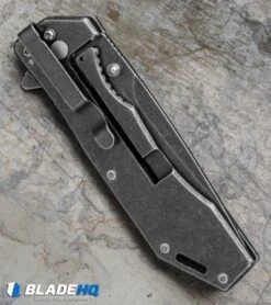 Kershaw 1304BW Assisted Opening Frame Lock Knife (3.25 Black SW) 5 Kershaw 1304BW Assisted Opening Frame Lock Knife (3.25 Black SW) -Kershaw kershaw 1304BW black sw KS1304BW BHQ 37638 er side