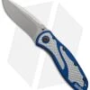 Kershaw Blur Assisted Opening Knife Blue/Twill (3.375" Stonewash) 1670NBS30V