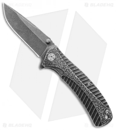 Kershaw Starter Assisted Opening Flipper Knife (3.4" BlackWash) 1301BW 1 Kershaw Starter Assisted Opening Flipper Knife (3.4" BlackWash) 1301BW
