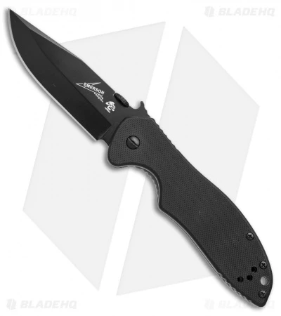 Kershaw Emerson CQC-6K Frame Lock Knife Black G-10 (3.25" Black) 6034BLK 1 Kershaw Emerson CQC-6K Frame Lock Knife Black G-10 (3.25" Black) 6034BLK