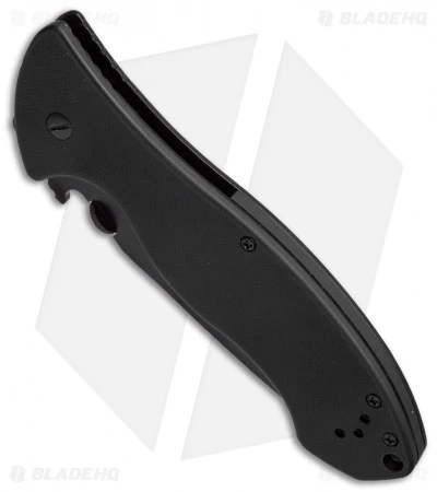 Kershaw Emerson CQC-9K Liner Lock Knife Black G-10 (3.5" Black) 6045BLK 2 Kershaw Emerson CQC-9K Liner Lock Knife Black G-10 (3.5" Black) 6045BLK - Image 2