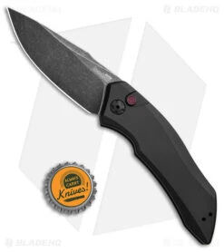 Kershaw Launch 1 Automatic Knife Black Aluminum (3.4" BlackWash) 7100BW 12 Kershaw Launch 1 Automatic Knife Black Aluminum (3.4" BlackWash) 7100BW -Kershaw kershaw launch 1 blackwash 7100BW BHQ 27374 jr bottlecap large