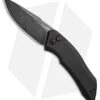 Kershaw Launch 1 Automatic Knife Black Aluminum (3.4" BlackWash) 7100BW