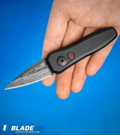 Kershaw Launch 4 CA Legal Automatic Knife Black Aluminum (1.9" Damascus) 15 Kershaw Launch 4 CA Legal Automatic Knife Black Aluminum (1.9" Damascus) -Kershaw kershaw launch 4 damascus blk BHQ 67750 dl large