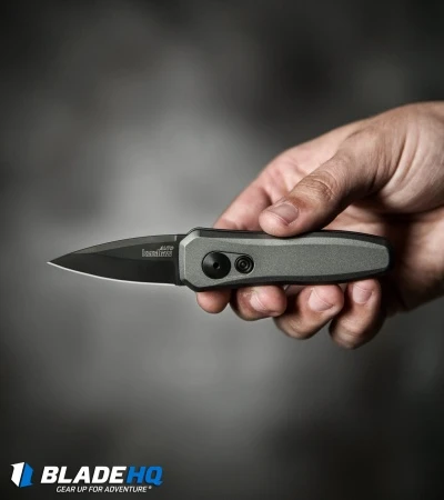 Kershaw Launch 4 CA Legal Automatic Knife Gray (1.9" Black) 7500GRYBLK 5 Kershaw Launch 4 CA Legal Automatic Knife Gray (1.9" Black) 7500GRYBLK - Image 5