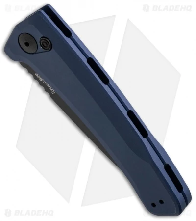 Kershaw Launch 3 Automatic Knife Blue Aluminum (3.4" Black) 2 Kershaw Launch 3 Automatic Knife Blue Aluminum (3.4" Black) - Image 2