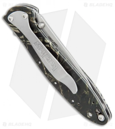 Kershaw Leek Assisted Opening Knife Camo (3" Bead Blast) 1660CAMO 3 Kershaw Leek Assisted Opening Knife Camo (3" Bead Blast) 1660CAMO - Image 3
