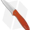 Kershaw Leek Assisted Opening Knife Orange (3" Bead Blast) 1660OR