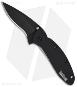 Kershaw Scallion Assisted Opening Knife Black (2.25" Black) 1620ALBLK